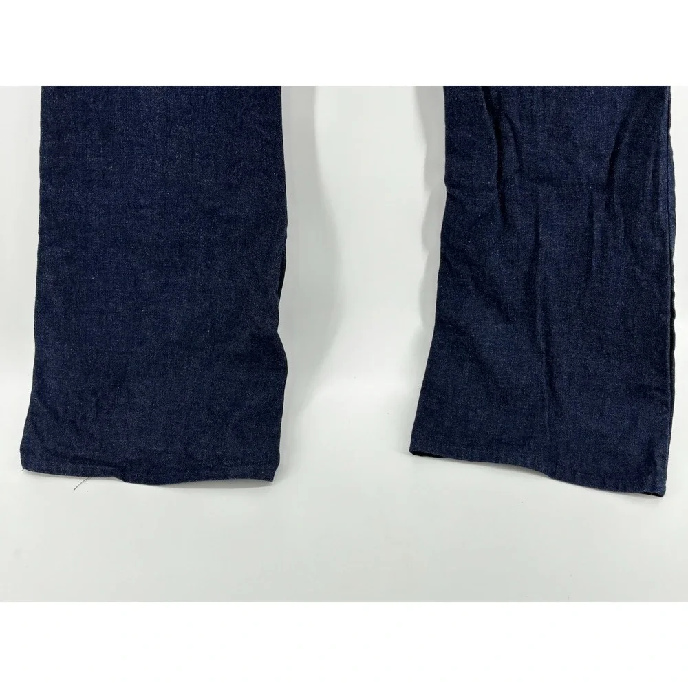 Ely Seafarer STYLE Denim Jeans 1970s Vintage Bell Bottoms US Sanforized 26x35
